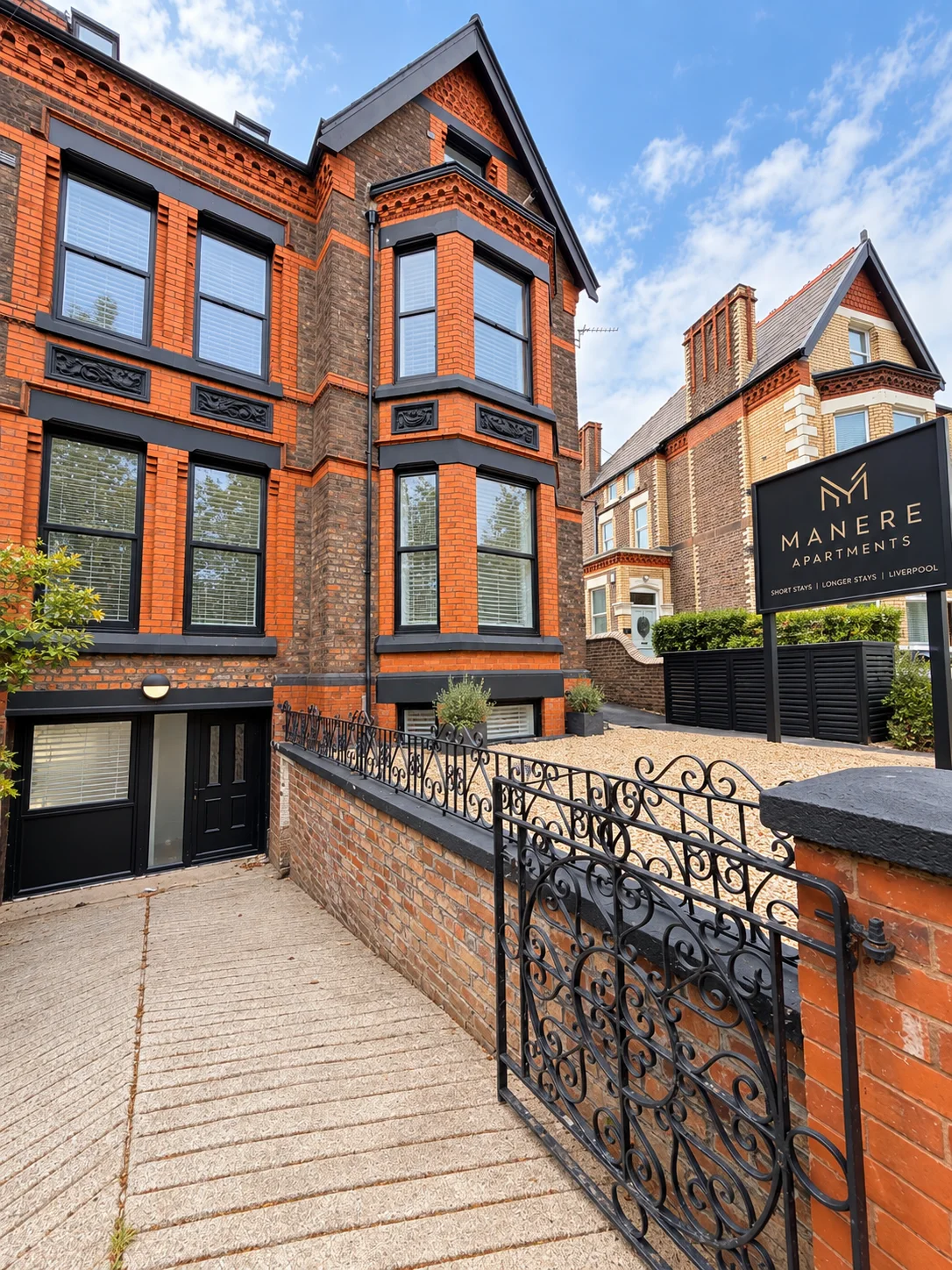 Manere Serviced Apartments exterior in Liverpool