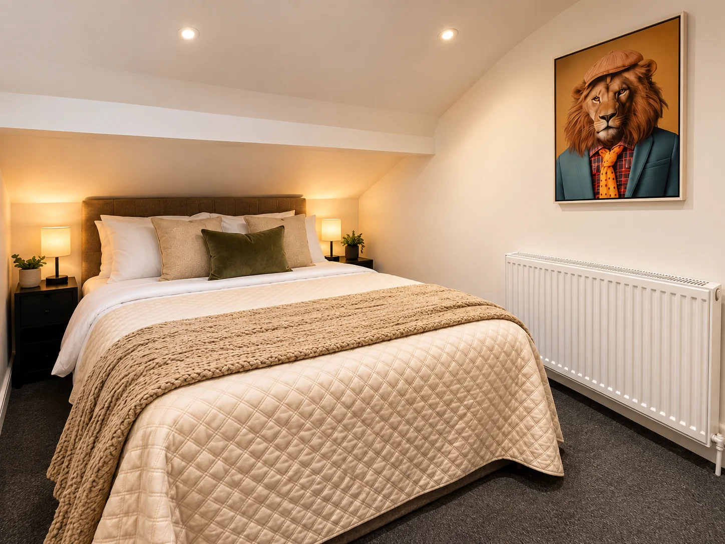 Nova beige bedroom